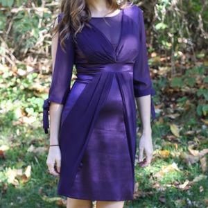 Beautiful Karen Millen purple dress size 4